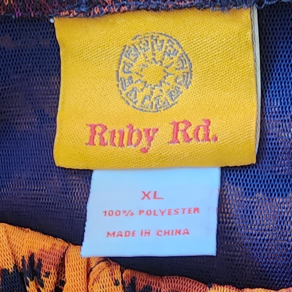 RUBY ROAD MULTICOLORED DESIGN TOP - image 4